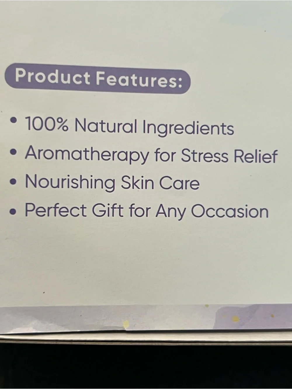 BNLCD NIB Lavender Spa Gift Set-10 items